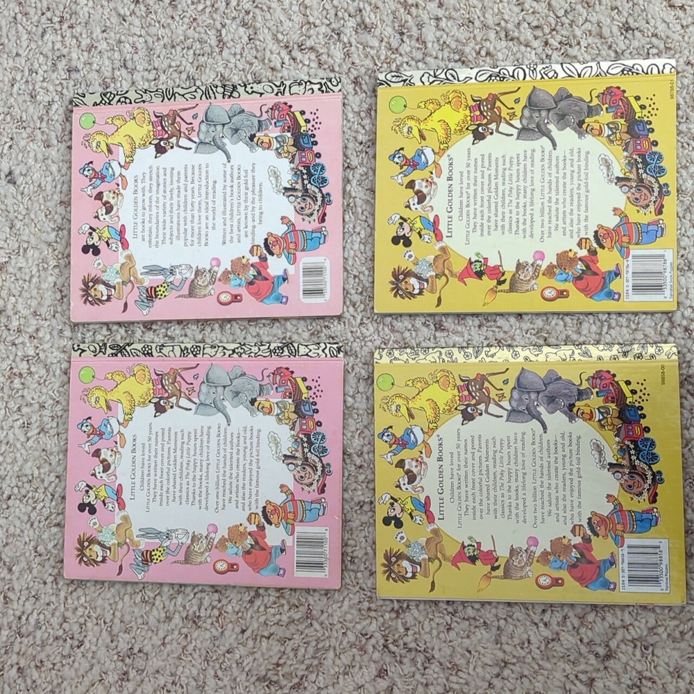 Bundle of 4 Disney Little Golden Books: Aladdin & 101 Dalmatians - Picture 2 of 10